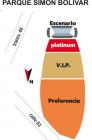 MAPA CONCIERTO DE COLDPLAY